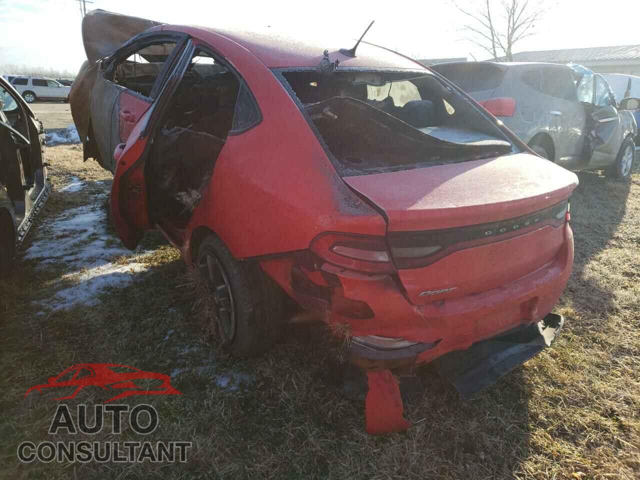 DODGE DART 2016 - 1C3CDFAA2GD624997