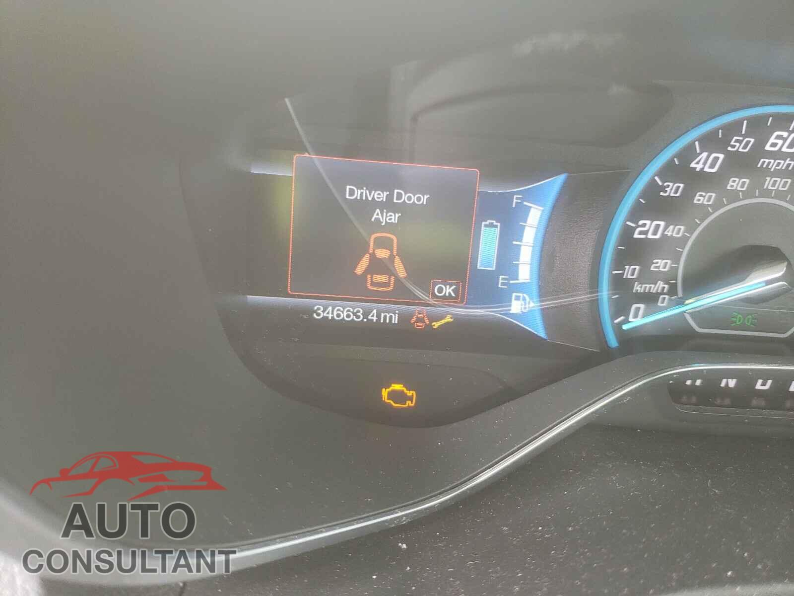 FORD CMAX 2017 - 1FADP5EU5HL100844