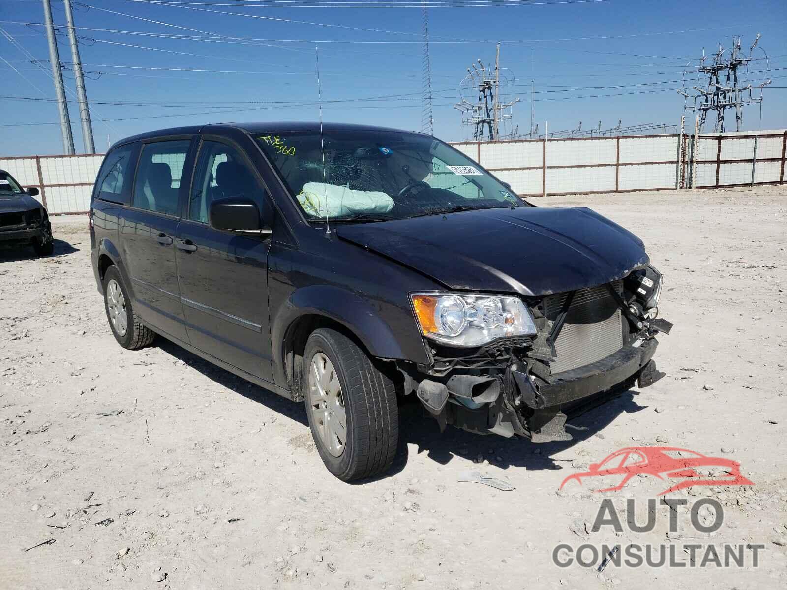 DODGE GRAND CARA 2016 - 2C4RDGBG9GR388876