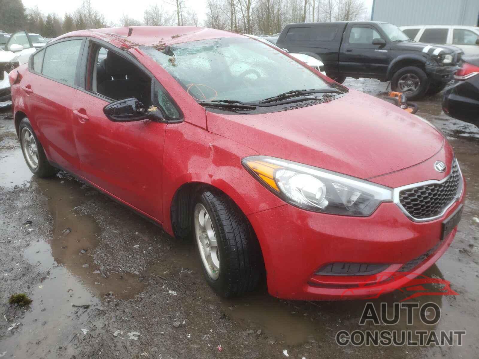 KIA FORTE 2016 - KNAFK4A68G5605375