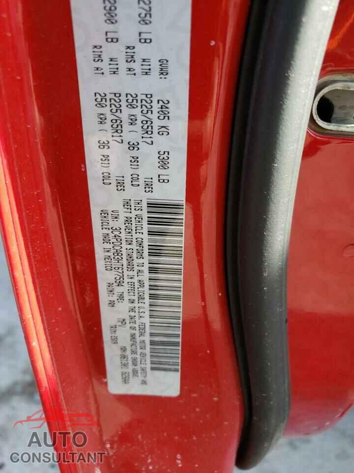 DODGE JOURNEY 2017 - 3C4PDCAB3HT677594