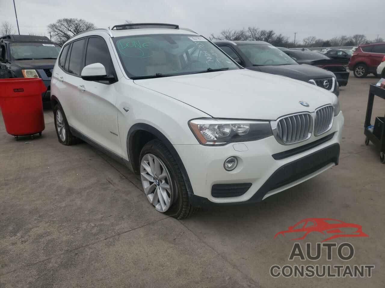 BMW X3 2017 - 5UXWZ7C51H0V85004