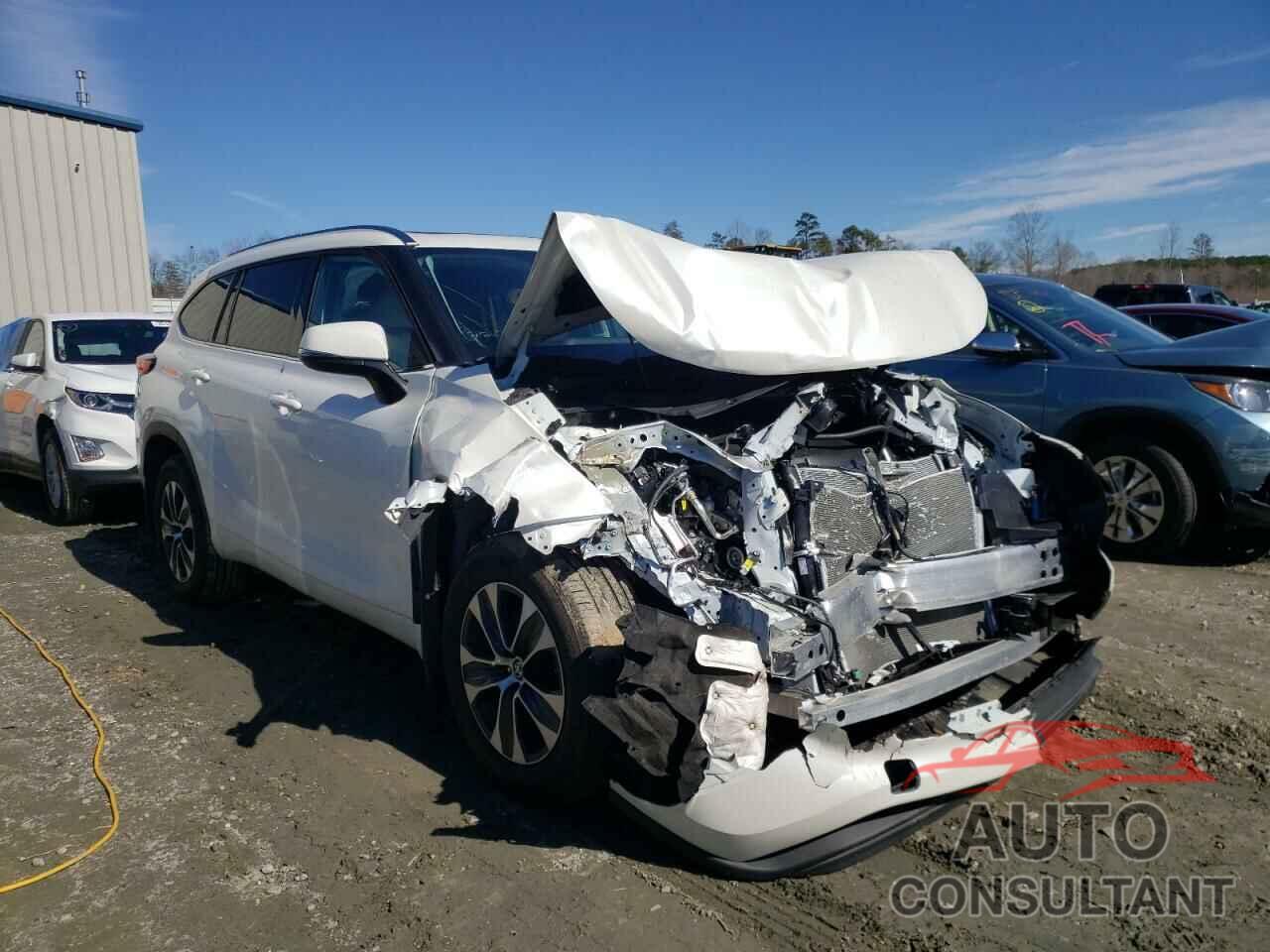 TOYOTA HIGHLANDER 2021 - 5TDGZRBH6MS111893