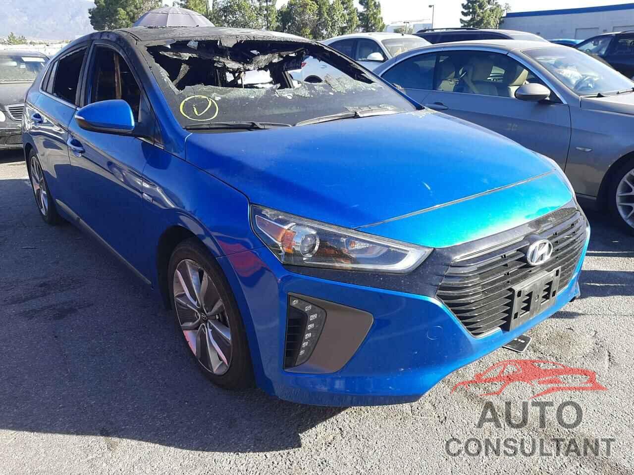 HYUNDAI IONIQ 2018 - KMHC85LC9JU064374