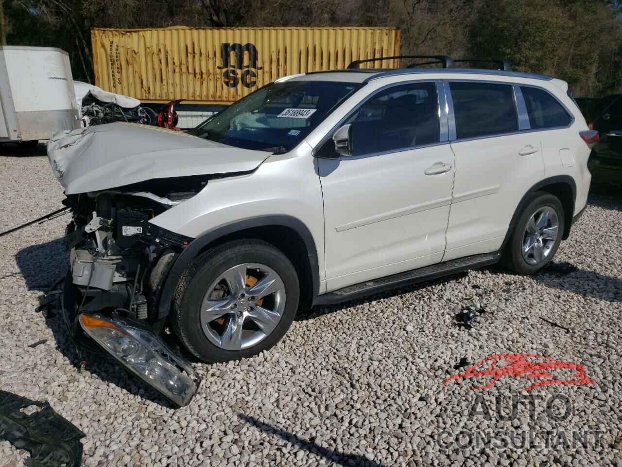 TOYOTA HIGHLANDER 2015 - 5TDDKRFH5FS223315