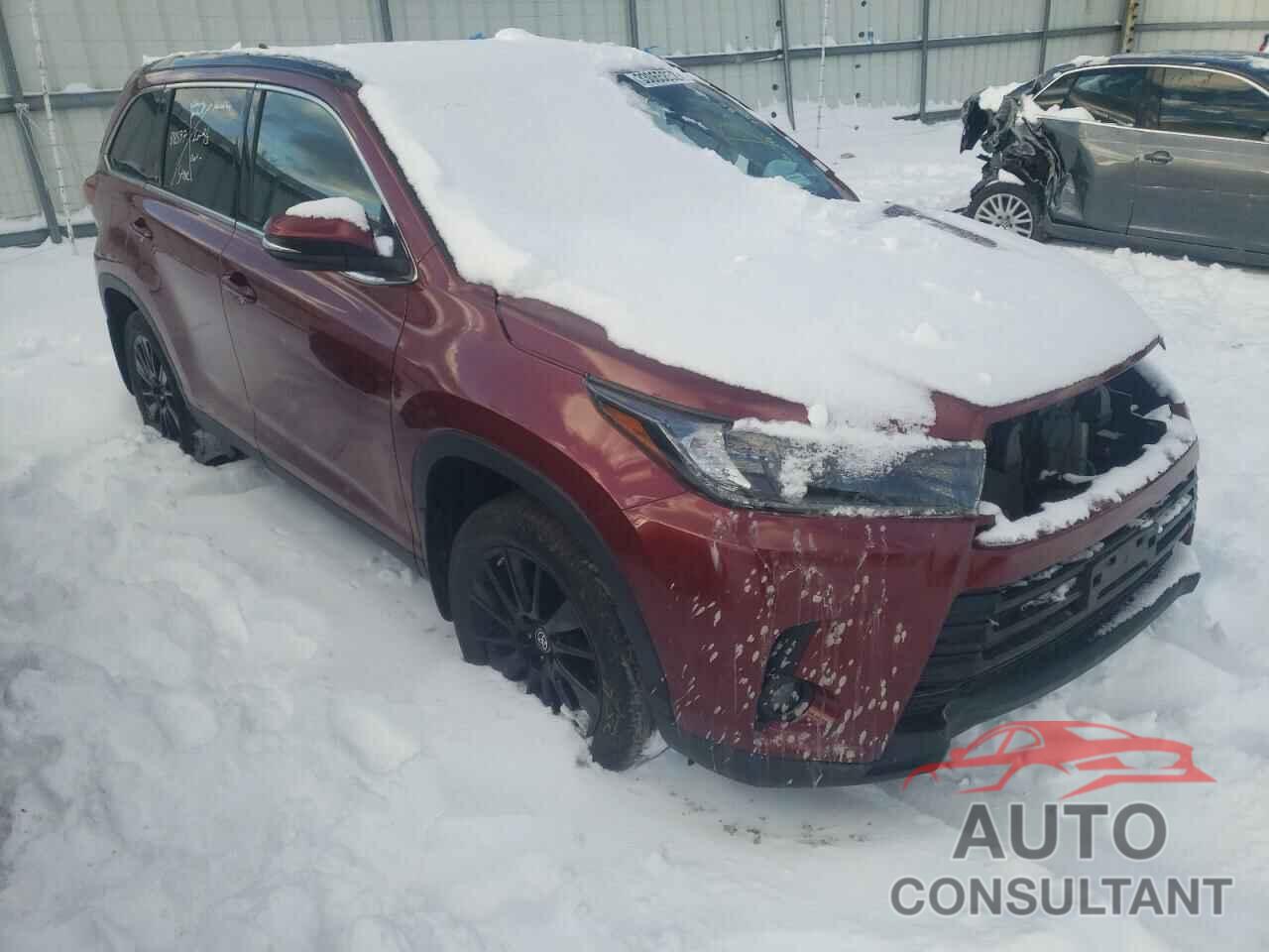 TOYOTA HIGHLANDER 2019 - 5TDJZRFH2KS629707