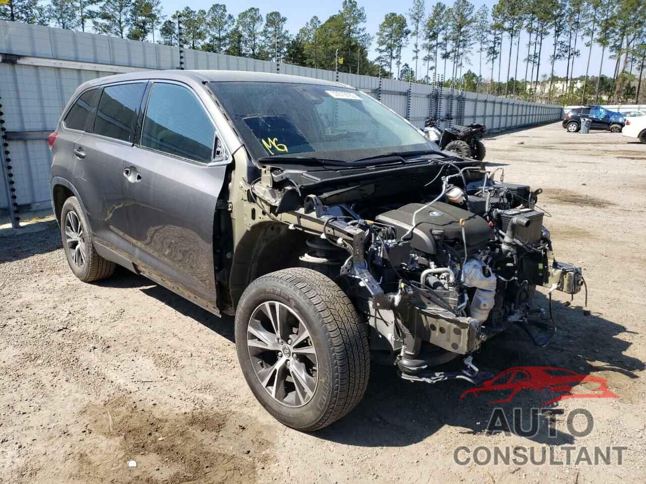 TOYOTA HIGHLANDER 2019 - 5TDZZRFH3KS321366
