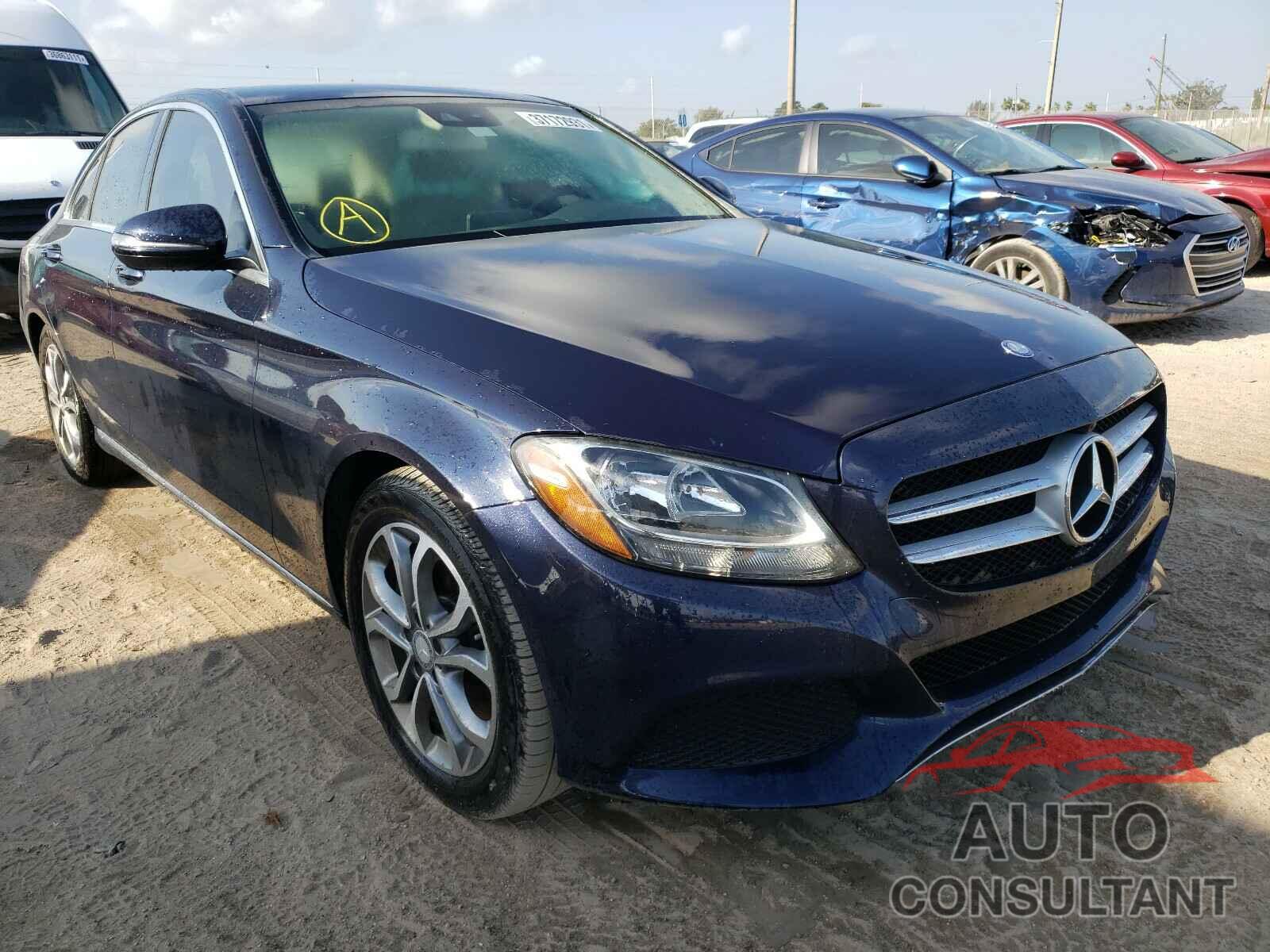 MERCEDES-BENZ C CLASS 2016 - 55SWF4JB5GU124596