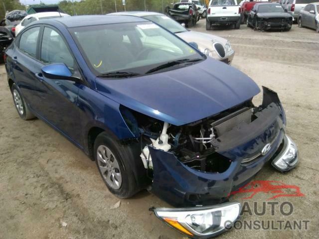 HYUNDAI ACCENT 2017 - KMHCT4AE7HU186139