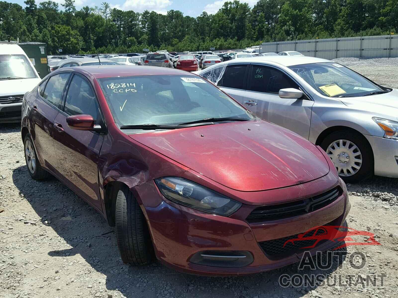 DODGE DART 2015 - 1C3CDFBB1FD351377