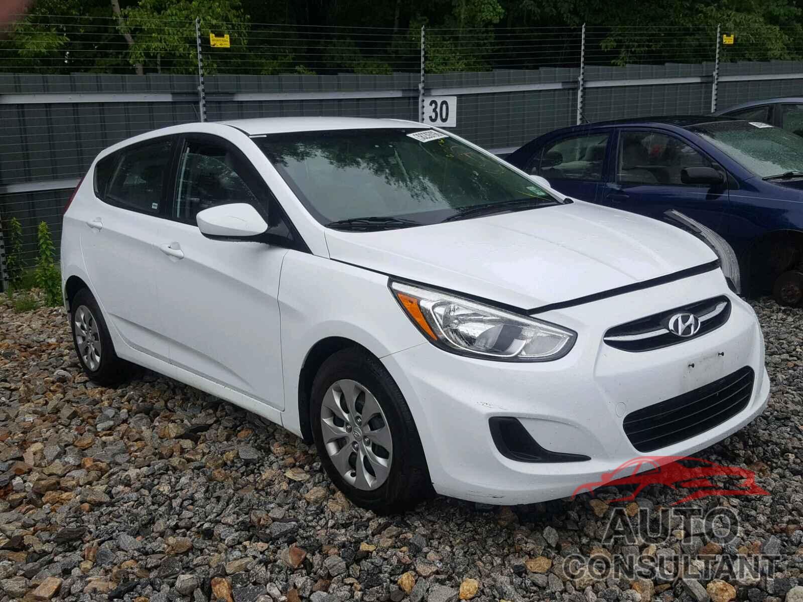 HYUNDAI ACCENT 2017 - KMHCT5AEXHU301340