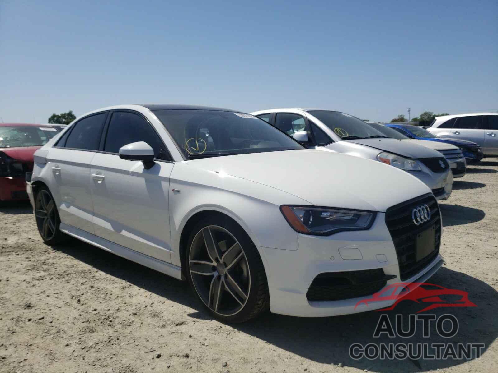 AUDI A3 2016 - WAUA7GFF4G1071255