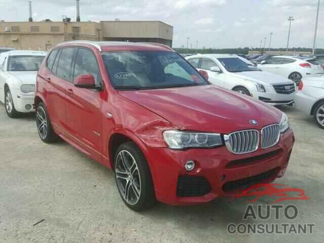 BMW X3 2016 - 5UXWX9C55G0D87531