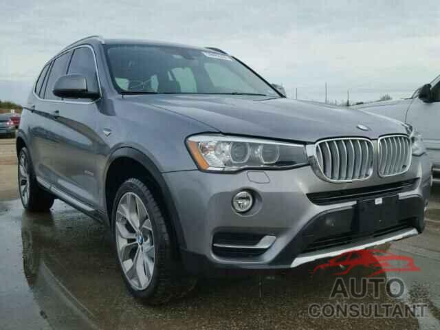 BMW X3 2016 - 5UXWZ7C51G0T42727