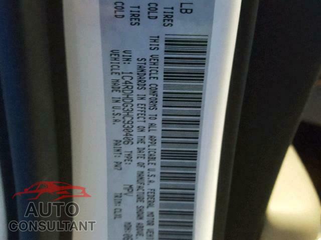 DODGE DURANGO 2017 - 1C4RDHDG3HC930406