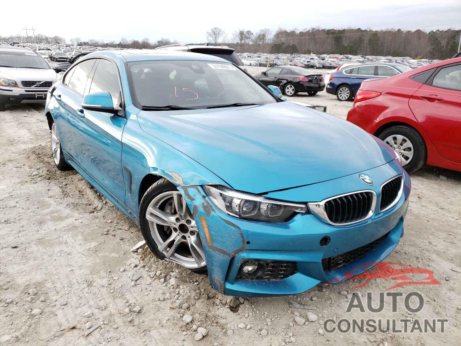 BMW 4 SERIES 2018 - WBA4J3C50JBB97460