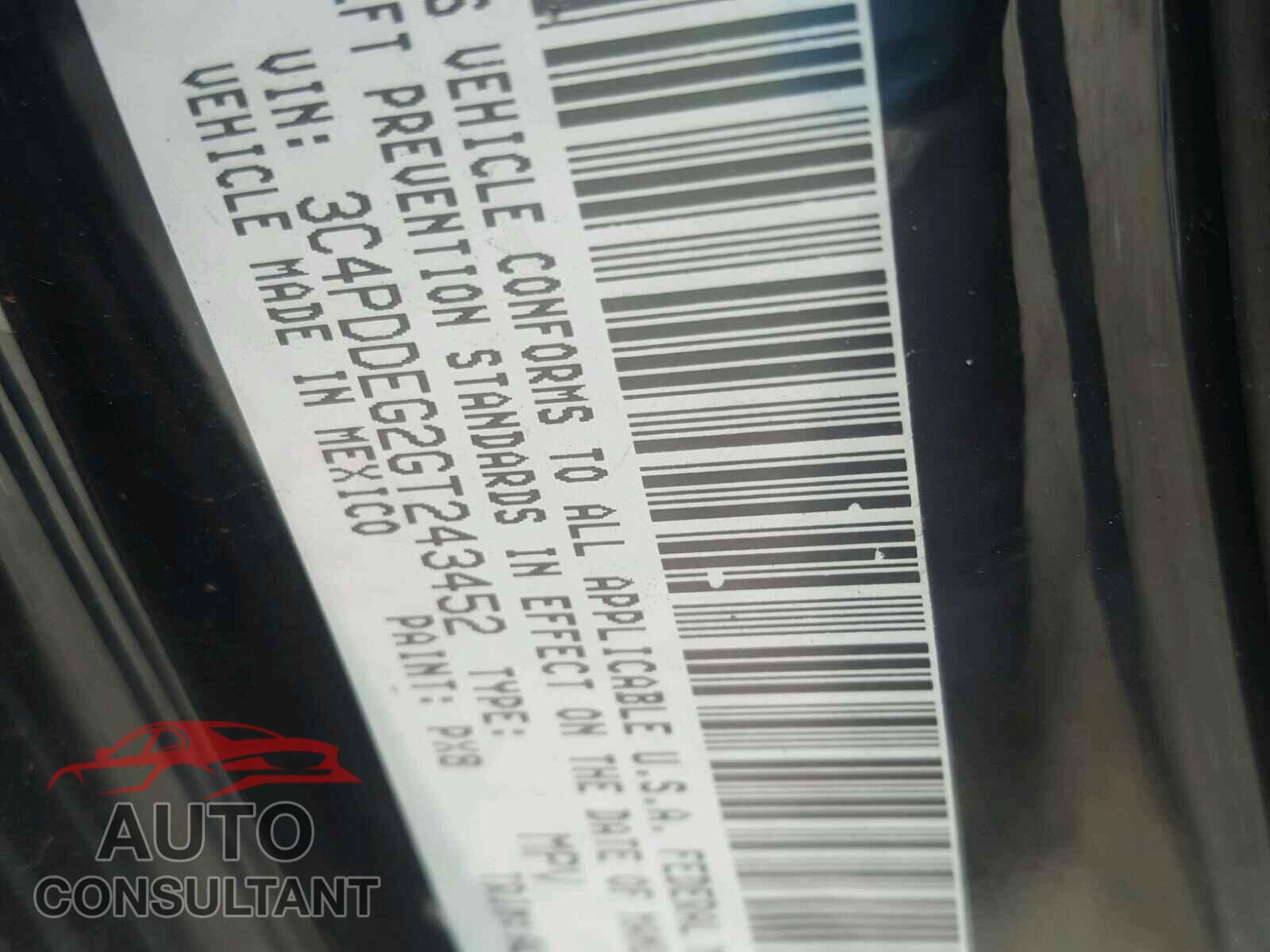 DODGE JOURNEY 2016 - 2T3W1RFVXMC097645