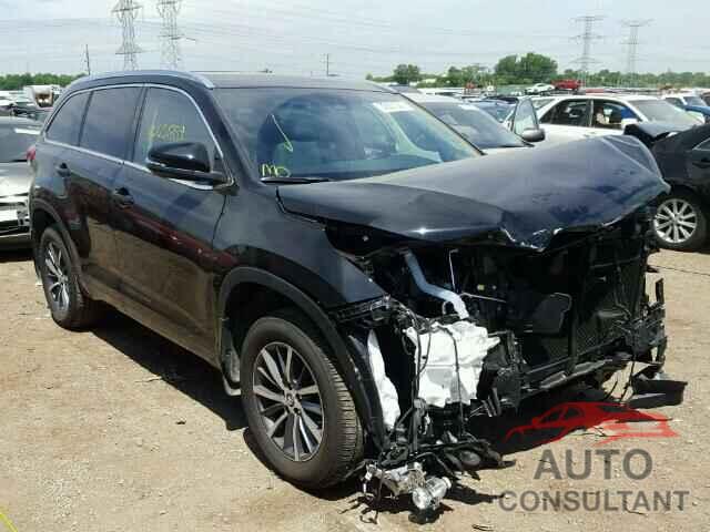 TOYOTA HIGHLANDER 2017 - 5TDJZRFH4HS513093