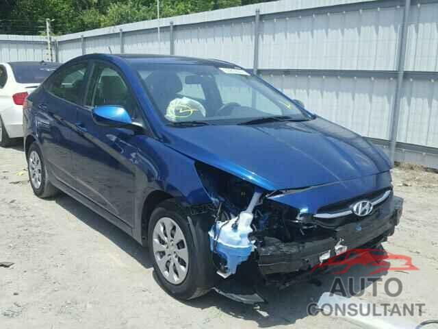 HYUNDAI ACCENT 2017 - KMHCT4AE6HU168053