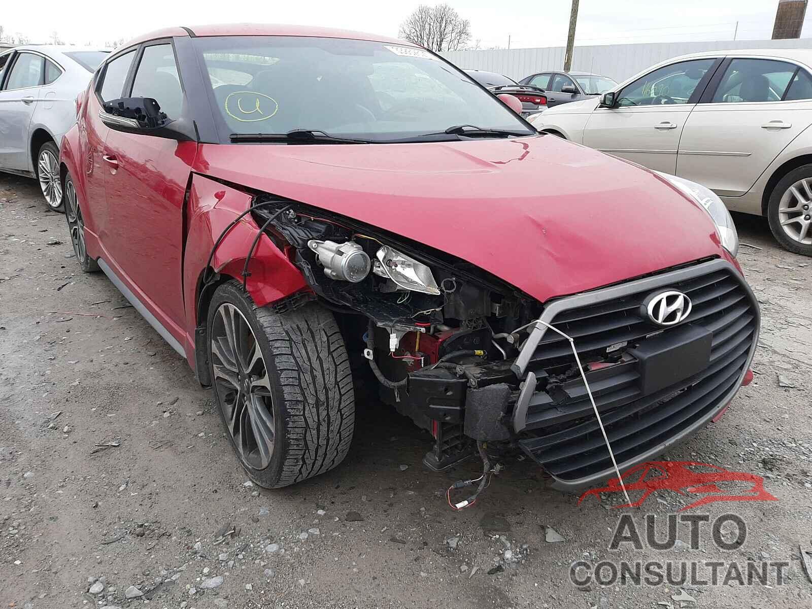 HYUNDAI VELOSTER 2016 - KMHTC6AE5GU294124