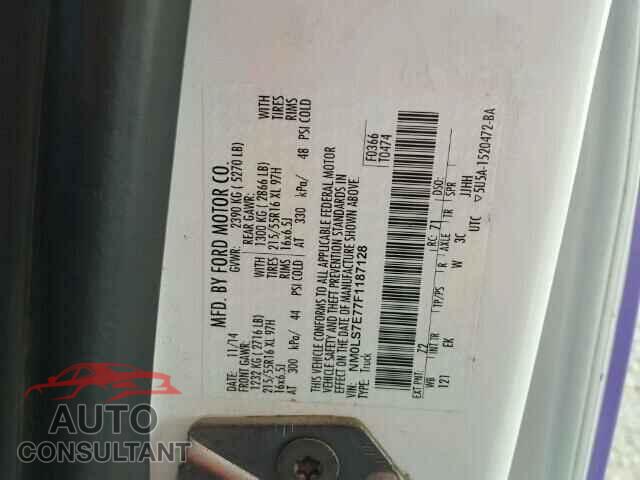 FORD TRANSIT CO 2015 - NM0LS7E77F1187128