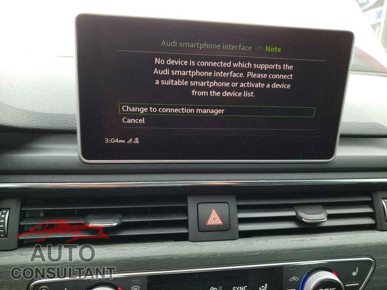 AUDI A4 2017 - WAUENAF42HN065399