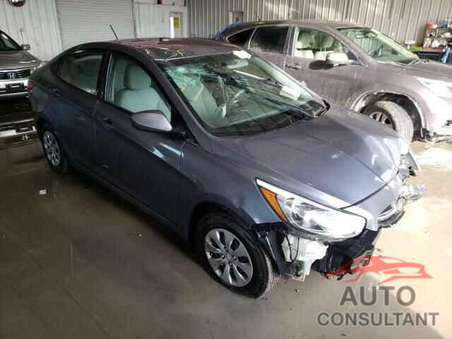 HYUNDAI ACCENT 2017 - KMHCT4AE8HU252486