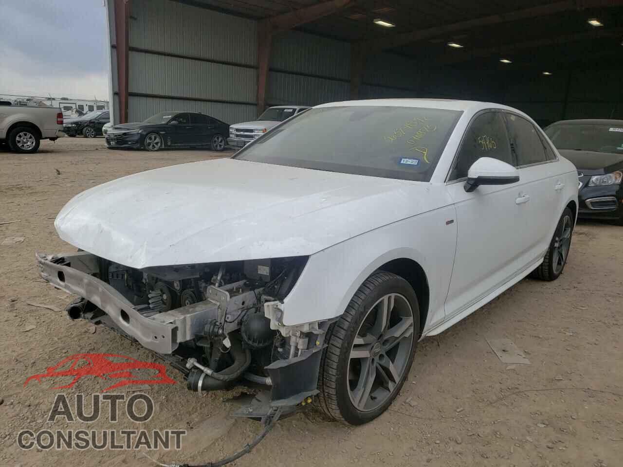 AUDI A4 2018 - WAULMAF41JA070875