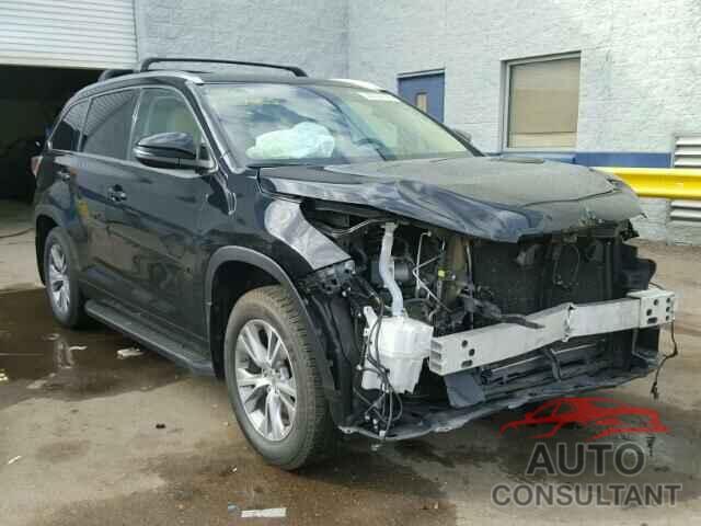 TOYOTA HIGHLANDER 2015 - 5TDJKRFH7FS106659