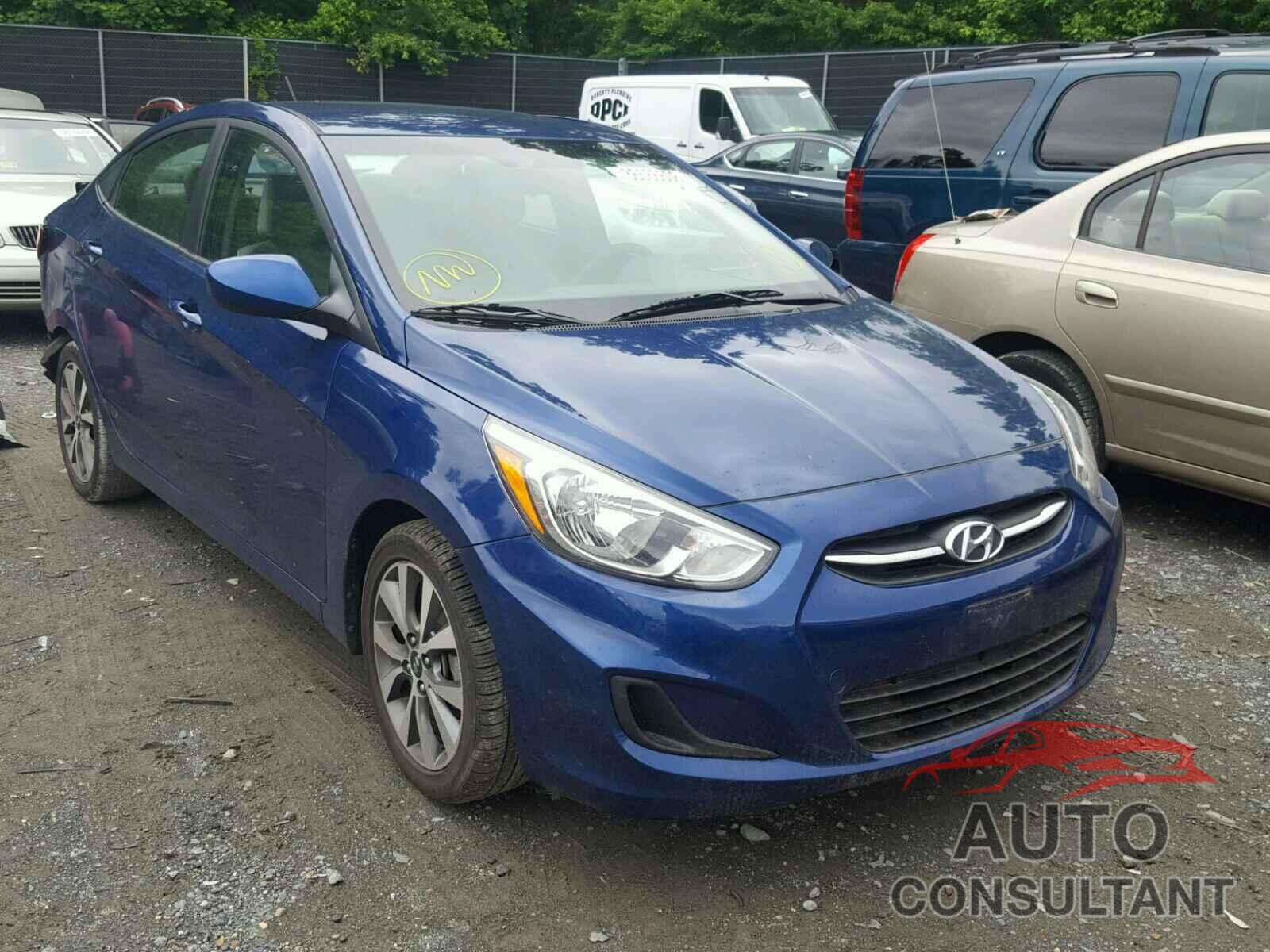 HYUNDAI ACCENT 2017 - KMHCT4AE1HU235464