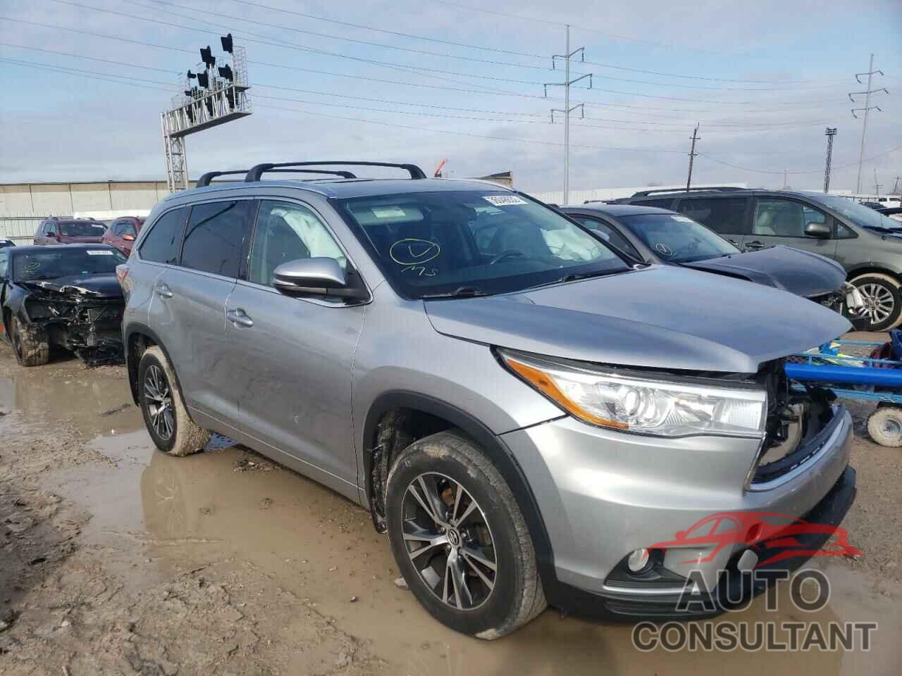 TOYOTA HIGHLANDER 2016 - 5TDJKRFHXGS285152