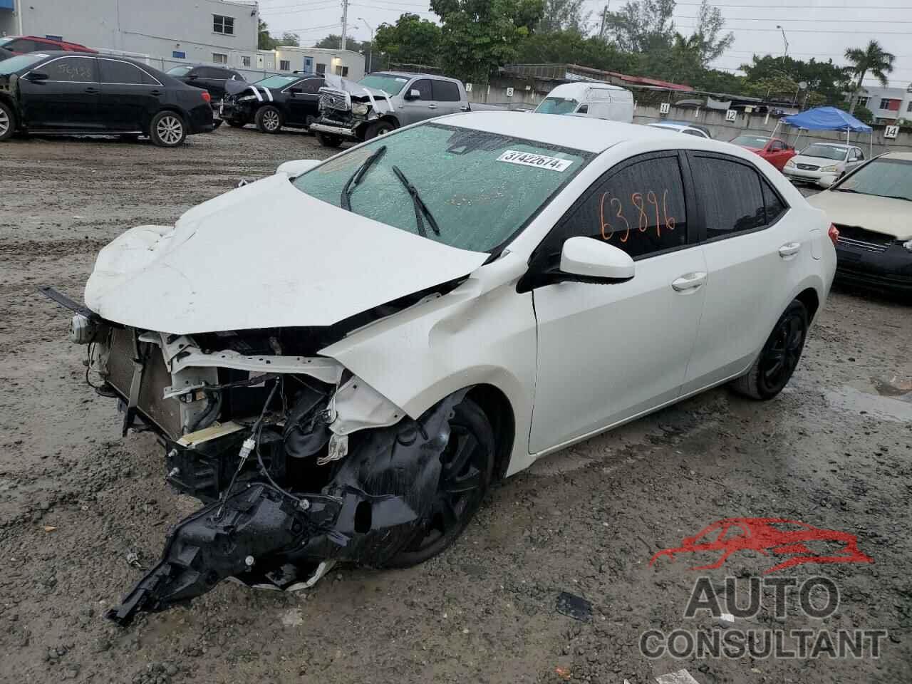 TOYOTA COROLLA 2017 - 5YFBURHE6HP589297