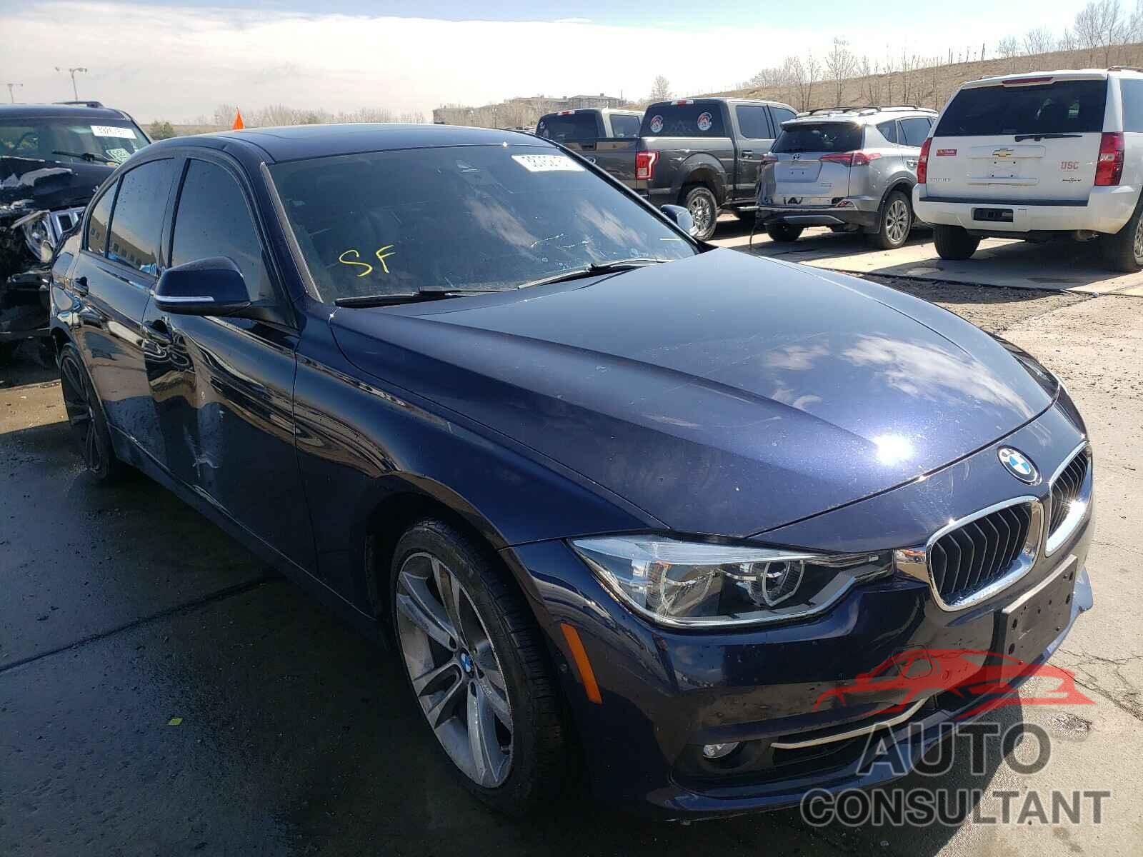 BMW 3 SERIES 2016 - WBA8E3G50GNT81138