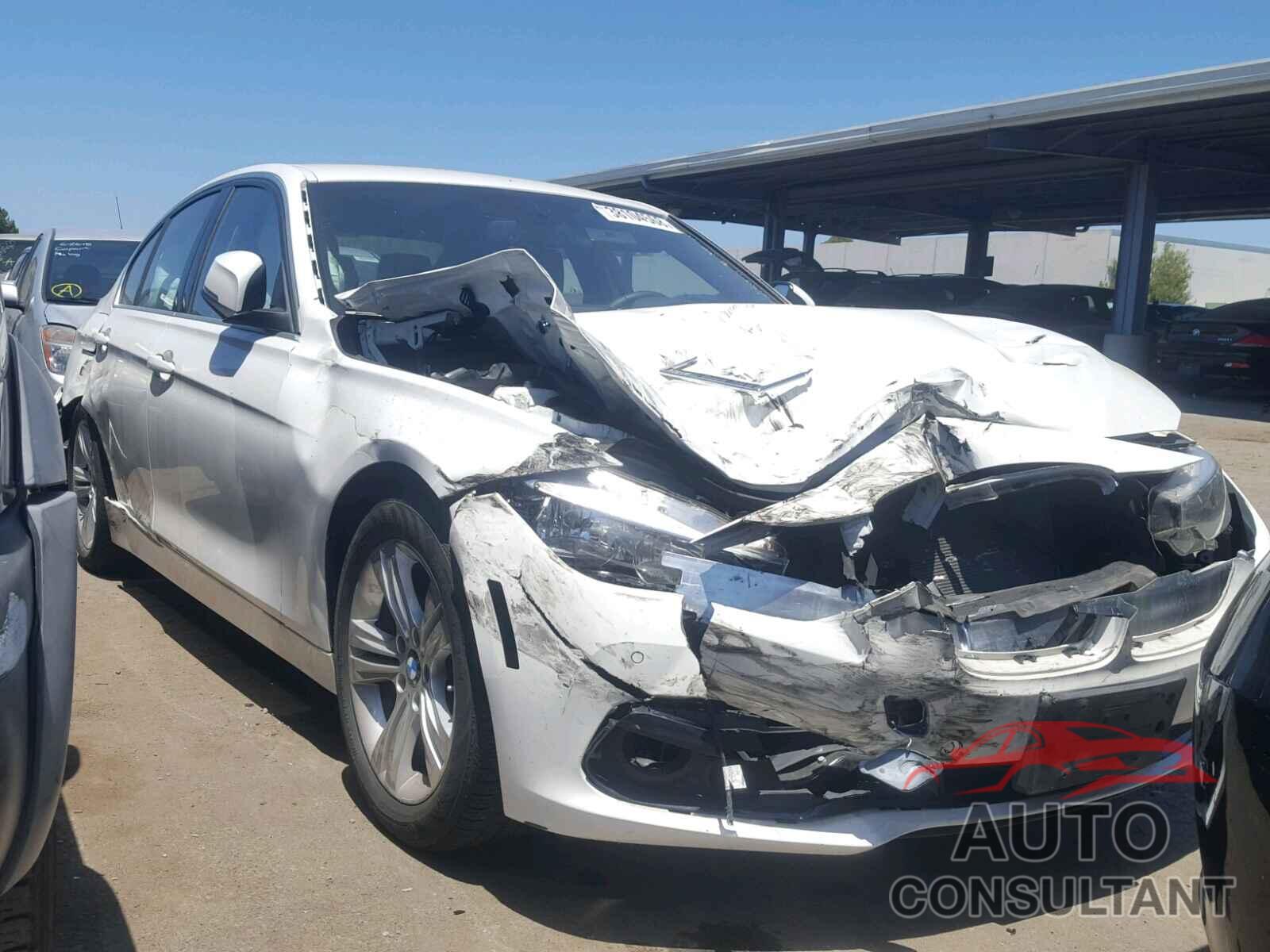 BMW 3 SERIES 2017 - WBA8B9G50HNU49466