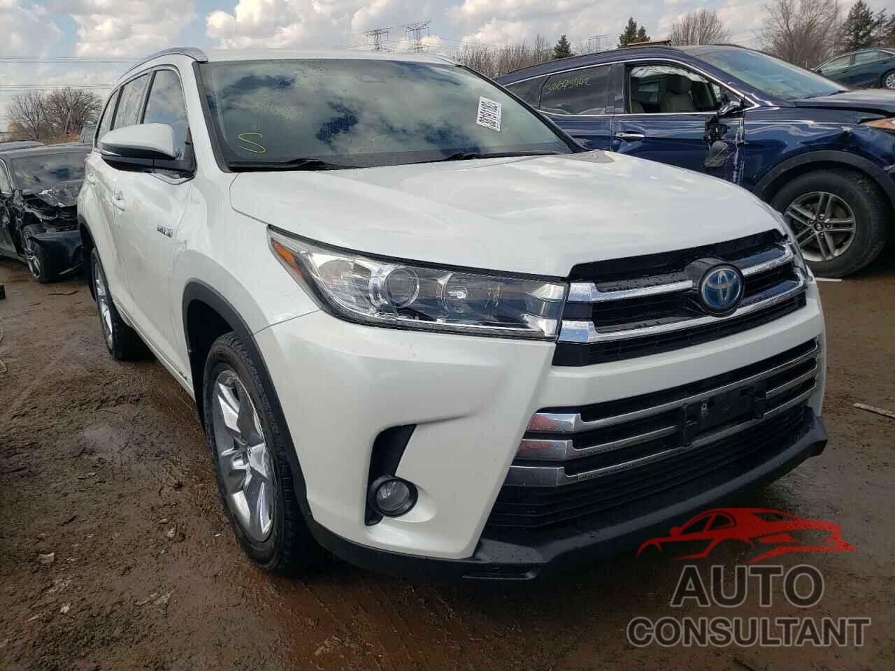 TOYOTA HIGHLANDER 2017 - 5TDDGRFH4HS025412