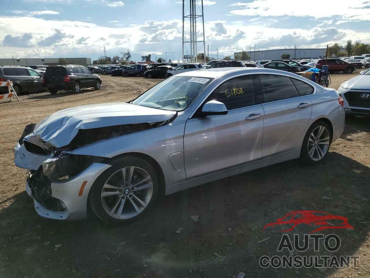 BMW 4 SERIES 2019 - WBA4J1C50KBM17134