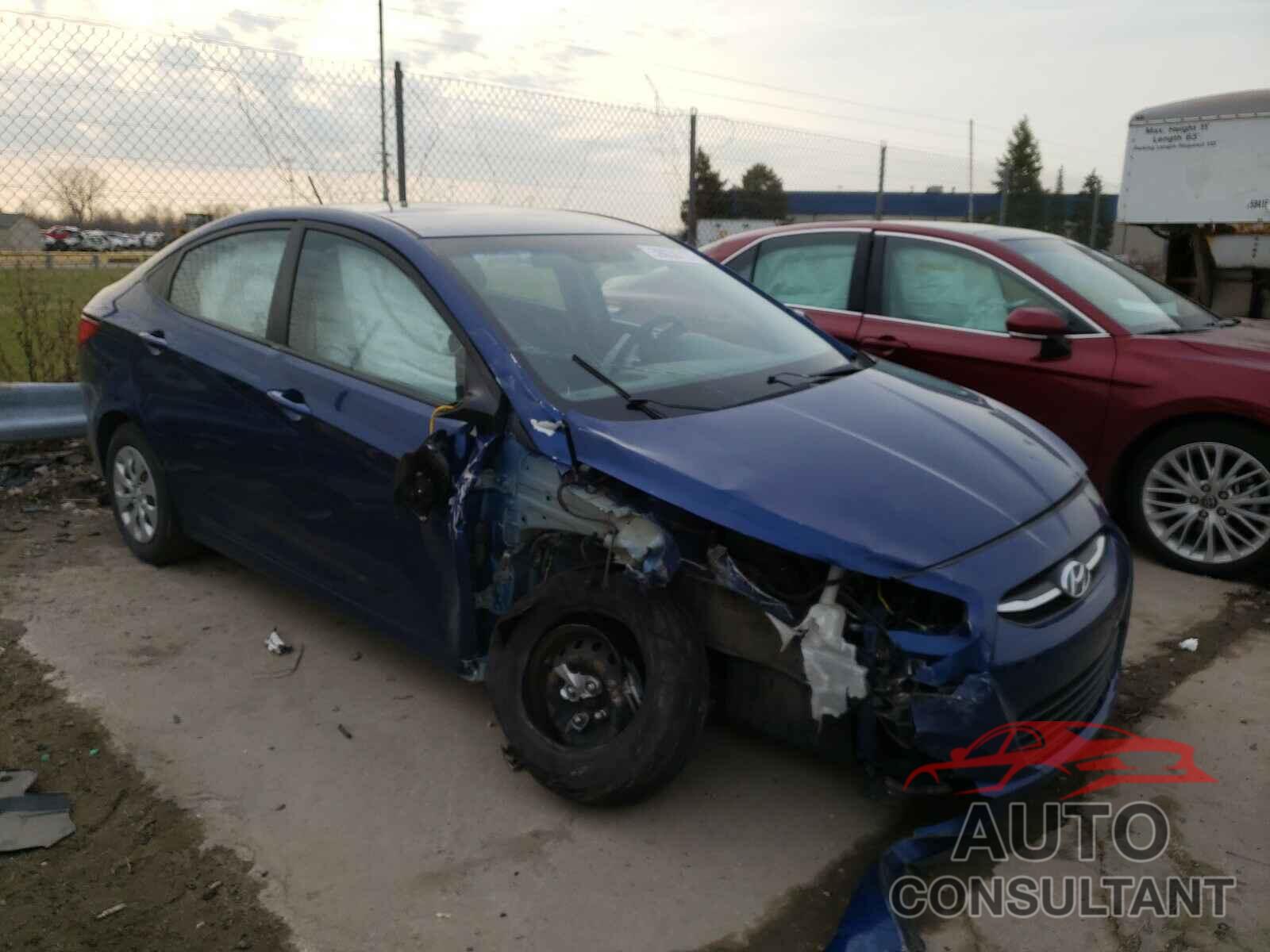 HYUNDAI ACCENT 2016 - KMHCT4AE6GU981701