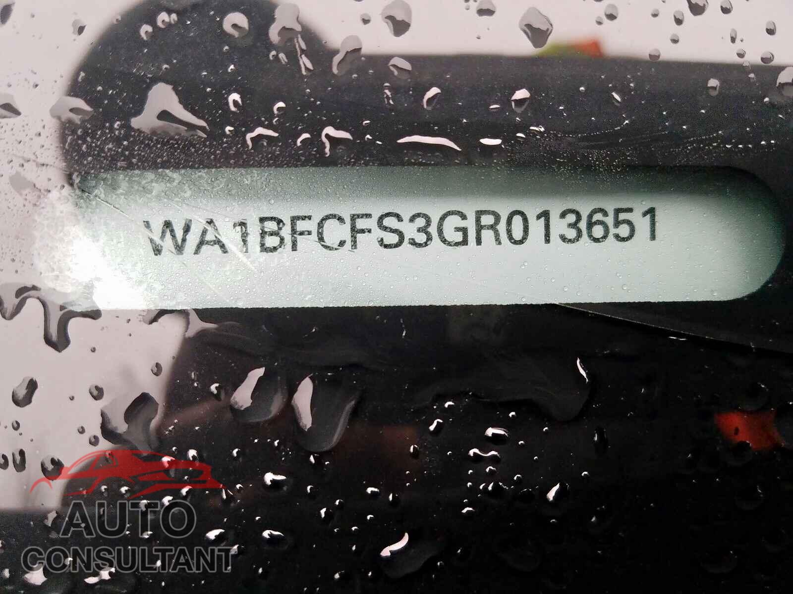 AUDI Q3 2016 - 1FTMF1CP3JKF63371