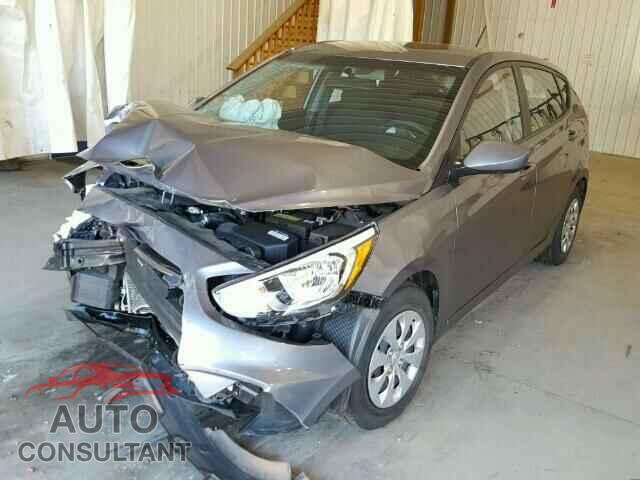 HYUNDAI ACCENT 2016 - KMHCT5AE1GU268355