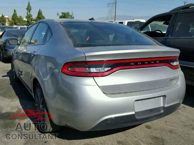 DODGE DART 2016 - 1C3CDFAA4GD606176