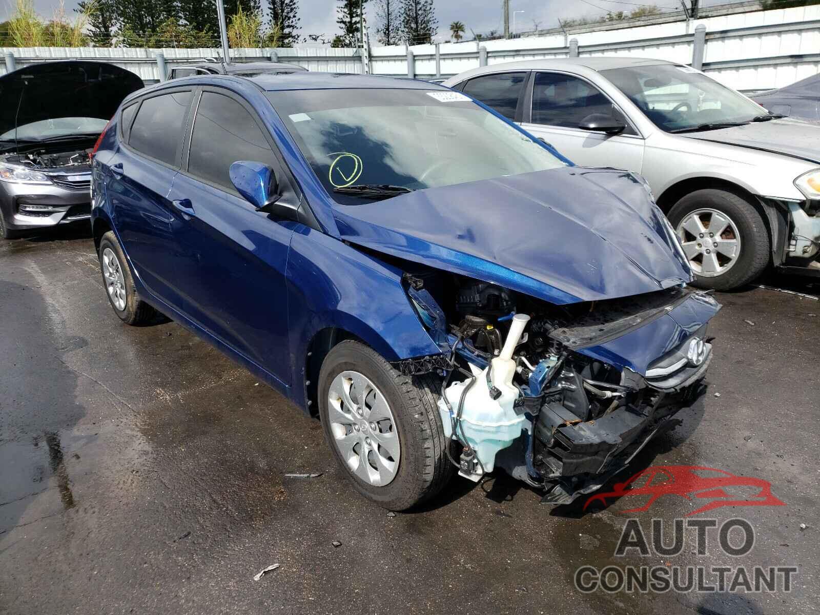 HYUNDAI ACCENT 2017 - KMHCT5AE2HU334834