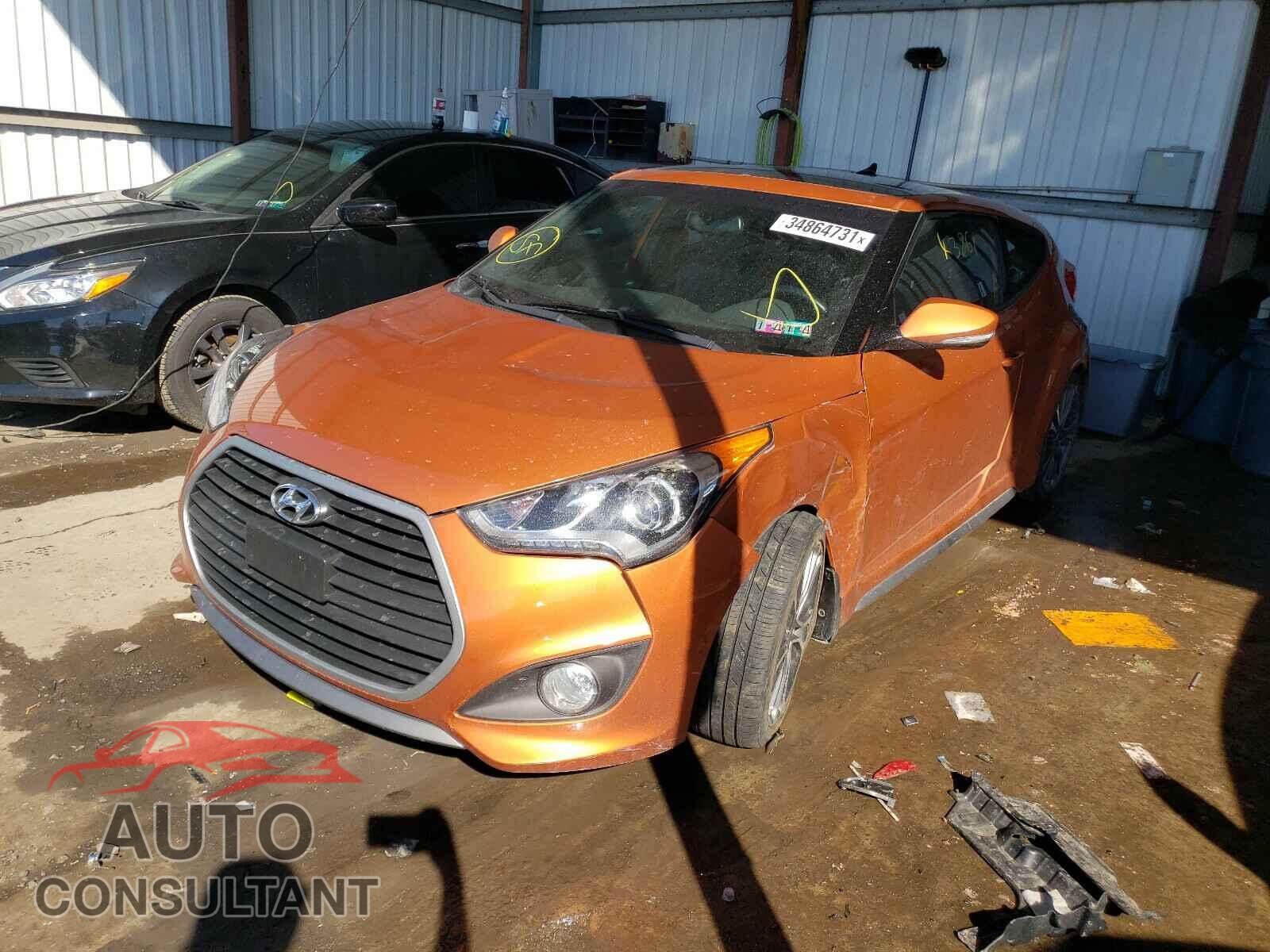 HYUNDAI VELOSTER 2016 - KMHTC6AE7GU292567