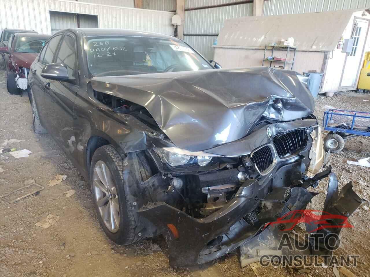 BMW 3 SERIES 2017 - WBA8E1G5XHNU12529