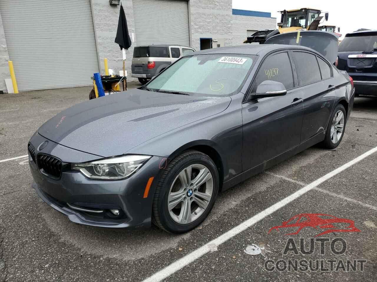 BMW 3 SERIES 2018 - WBA8B9G56JNU57514