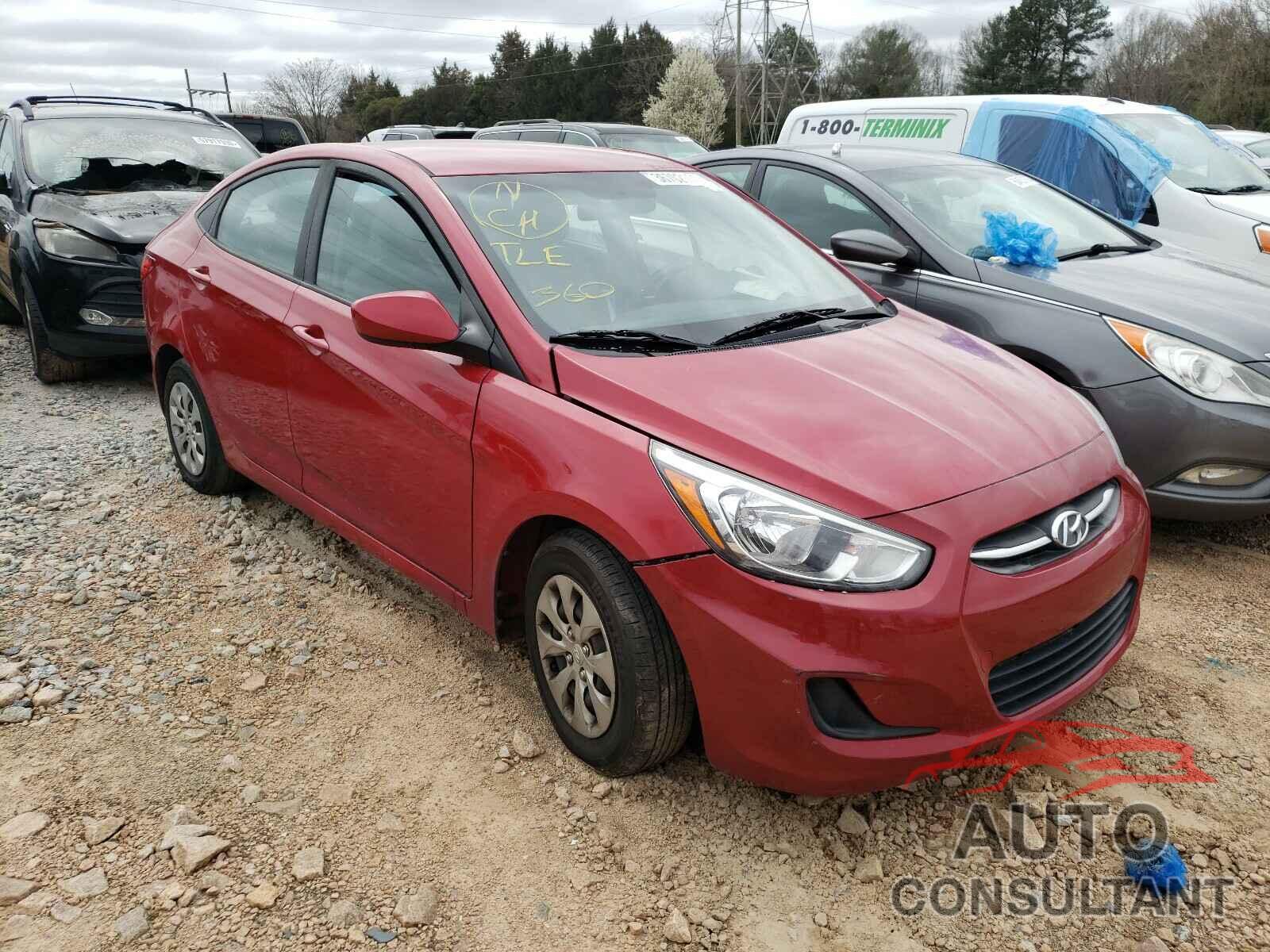 HYUNDAI ACCENT 2016 - KMHCT4AE9GU136907