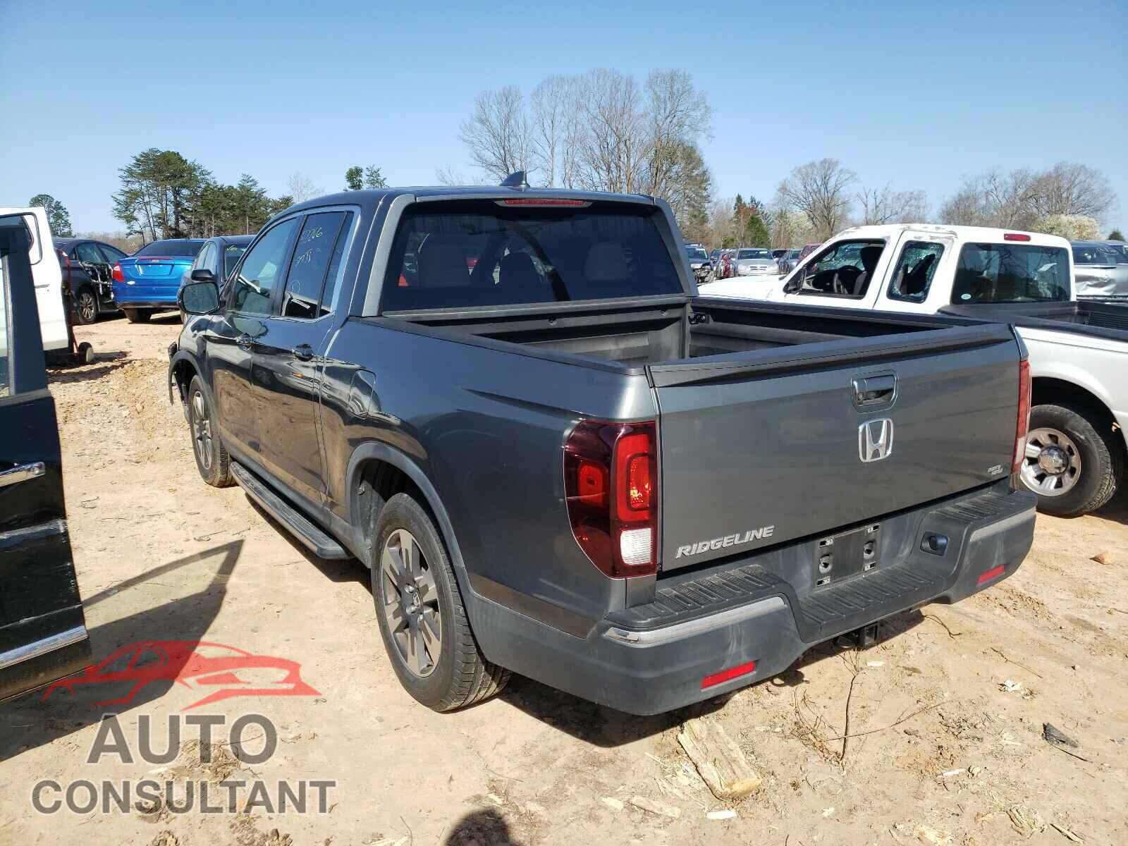 HONDA RIDGELINE 2017 - 5FPYK2F62HB007606