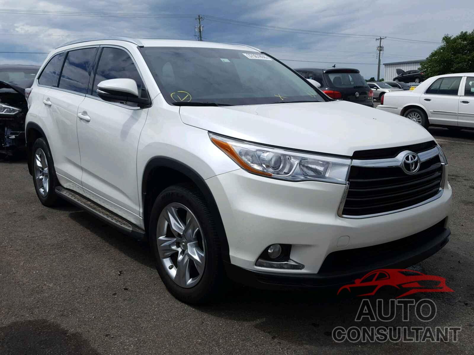TOYOTA HIGHLANDER 2015 - 5TDYKRFH2FS118118
