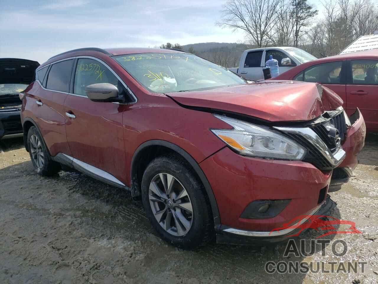 NISSAN MURANO 2016 - 5N1AZ2MH3GN157214