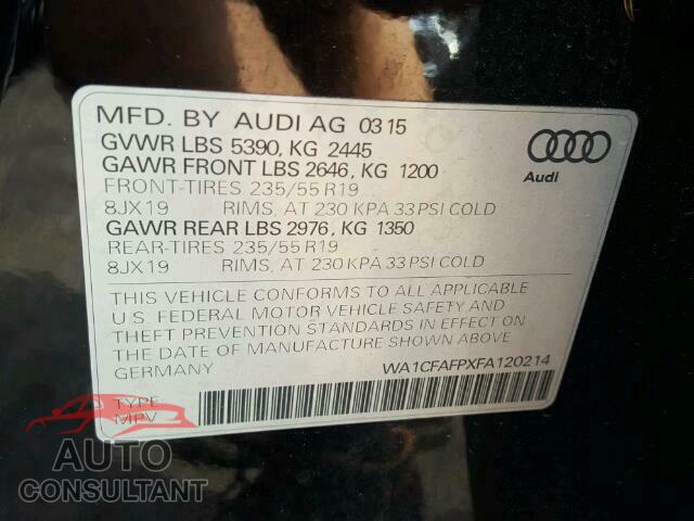 AUDI Q5 2015 - WA1CFAFPXFA120214