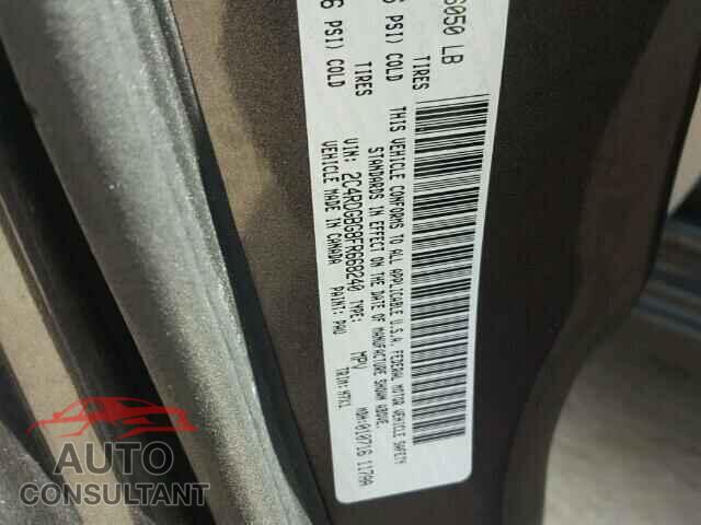 DODGE CARAVAN 2015 - 2C4RDGBG8FR668240
